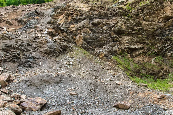 Stone crusher in mine quarry