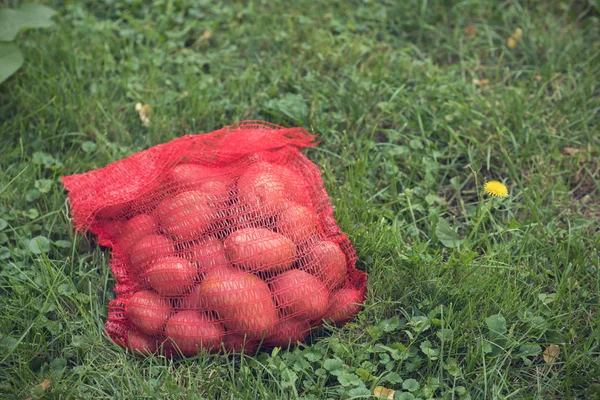 Bag of potatoes — Stock Photo, Image