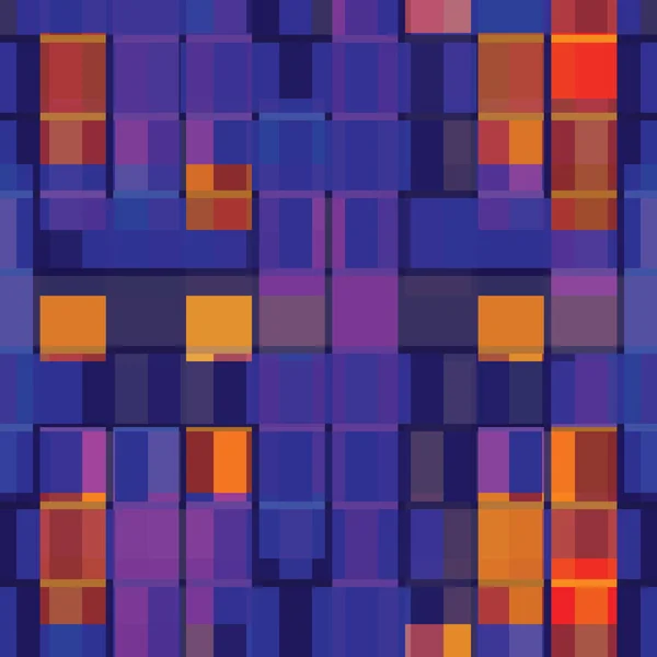Abstract seamless pattern illustration of rectangular optical illusion tiles — Stock Vector