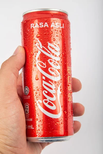 Кота Кинабалу Сабах Малайзия Марта 2020 Coca Cola Жестяной Банке — стоковое фото