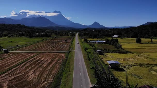 Mount Kinabalu Guakon Tamparuli Sabah Borneo — Stock Video