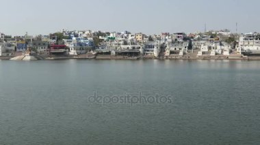 Pushkar cityscape, Rajasthan, Hindistan
