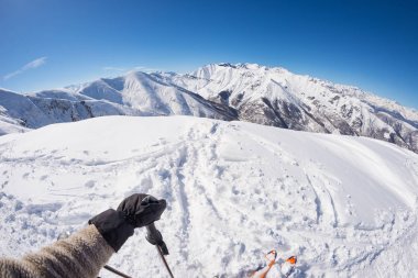 Kayak Alps, öznel kişisel görünüm, balıkgözü lens