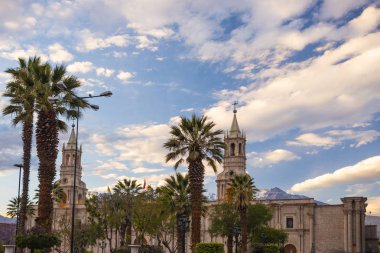 Katedral ve yanardağ: Arequipa, Peru