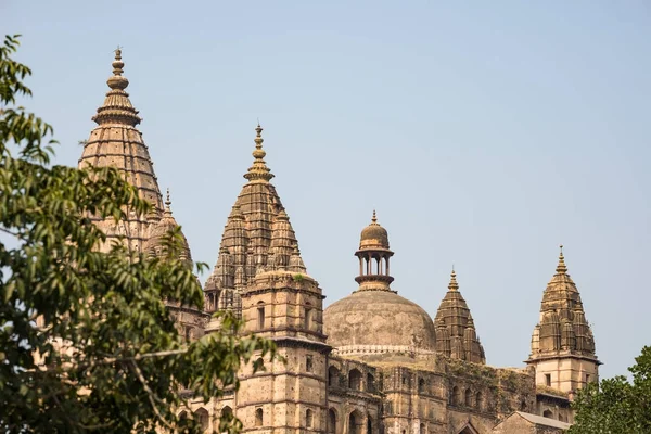 Orchha Palace, Madhya Pradesh. Ook gespeld Orcha, bekende reisbestemming in India. — Stockfoto