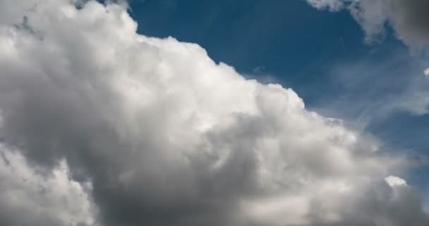 Zeitraffer Wolkenbildung Himmel Vor Regen Wolkenlandschaft Klimawandel — Stockvideo