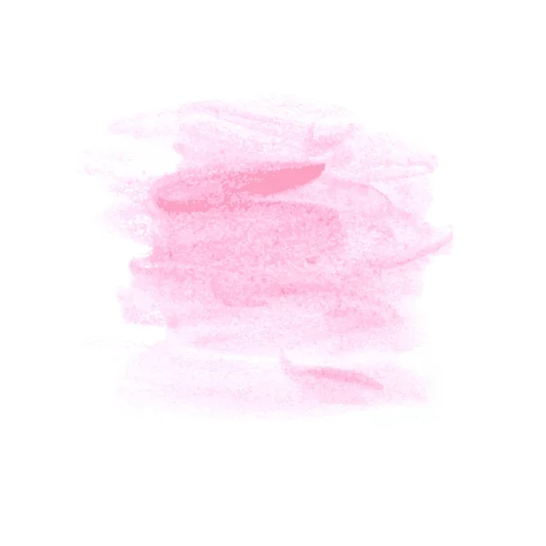 Roze aquarel achtergrond vector. — Stockvector