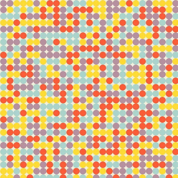 Abstraktní vzor pozadí s barevnými kruhy. — Stockový vektor