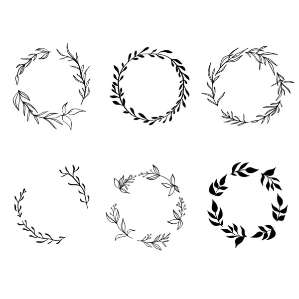 Çelenk - çizilmiş vektör.