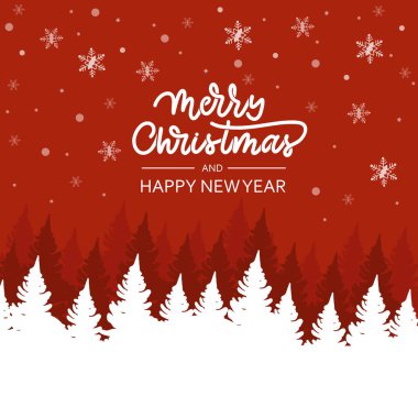 Yaratıcı noel mektubu ve zarf kalıbı. Mutlu Noeller ve mutlu yıllar..