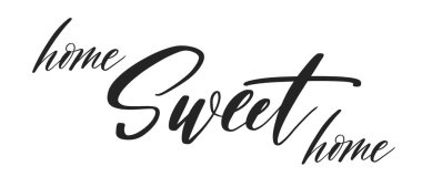 Typography harfleri alıntılıyor. Evim güzel evim..