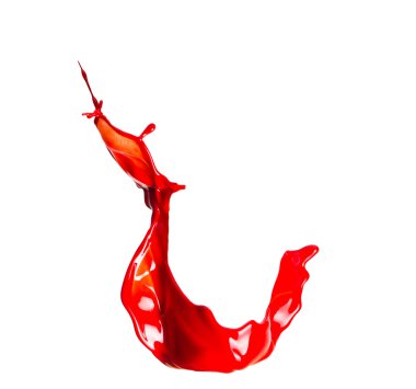 renk splash izole üzerinde beyaz arka plan belirleme