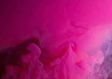 Su içinde hareket renk damla, suda, girdap gibi mürekkep renkli mürekkep su soyutlama. Mürekkep su yumuşak odak süslü rüya bulutu