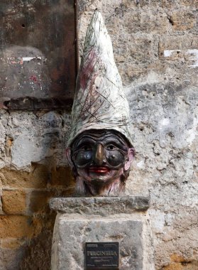 Pulcinella Napoli tarihi merkezi.