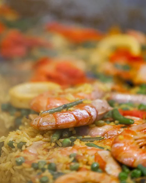 Gran plato de Paella —  Fotos de Stock