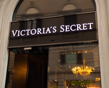 Victoria's Secret mağazası Floransa, İtalya.