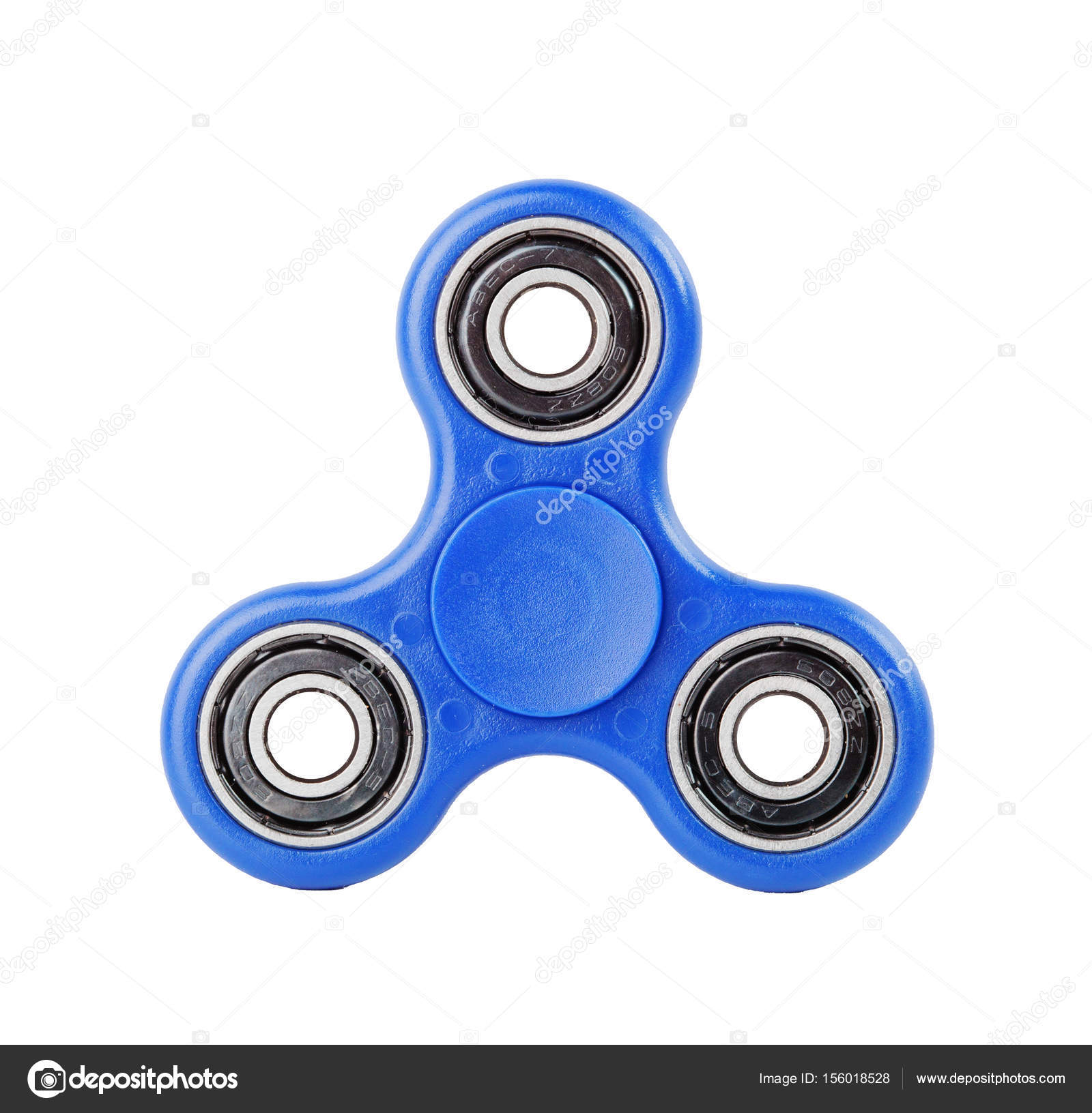 blue fidget spinner