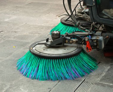 sokak süpürme aracı sokakları Temizleme Makinası