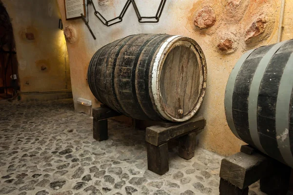 Koutsoyannopoulos Winery i Muzeum wina w Vothonas. — Zdjęcie stockowe