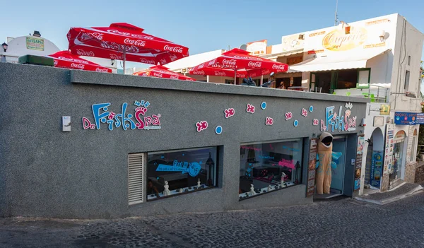 Ingången av Dr Fish Spa behandling. — Stockfoto