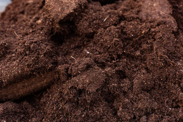 Clean soil for cultivation. — Stock Photo, Image