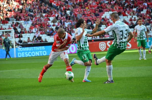 Benfica vs moreirense — Zdjęcie stockowe