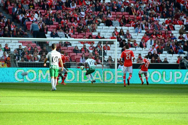 Benfica vs moreirense — Stock Photo, Image