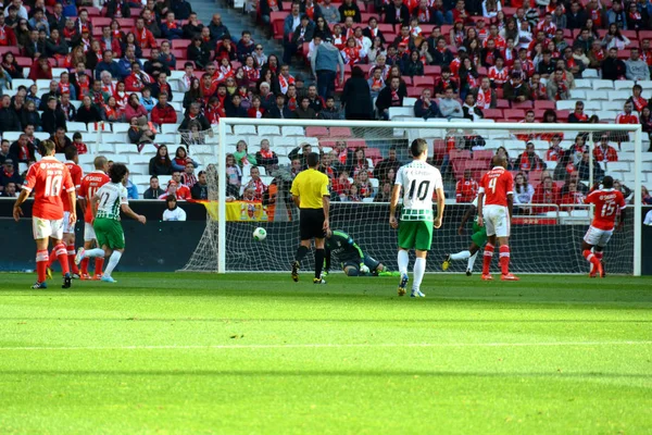 SLB Vs Moreirense, Portugese voetbalcompetitie — Stockfoto