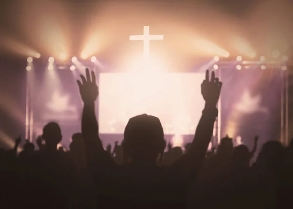 Church Concept Worship Praise — Stock Photo, Image