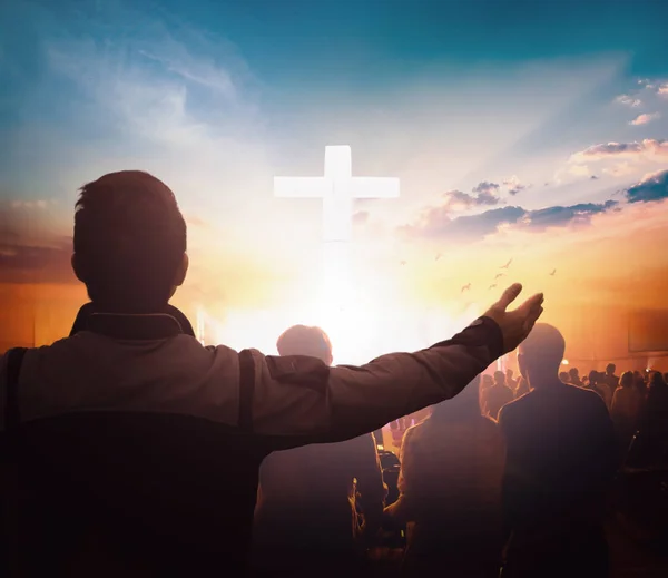 Church Concept Worship Praise — Stock Photo, Image