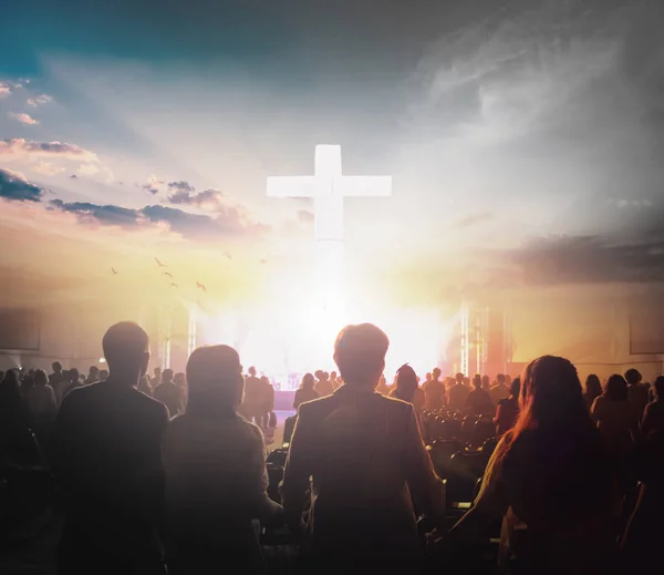 Church Concept Worship Praise — Stock Photo, Image