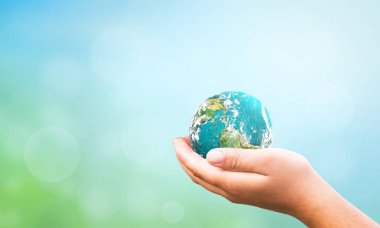 Küresel olarak el ele tutuşmak bulanık doğa geçmişi