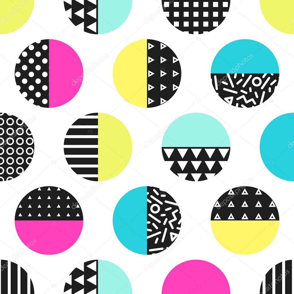 circles abstract pattern