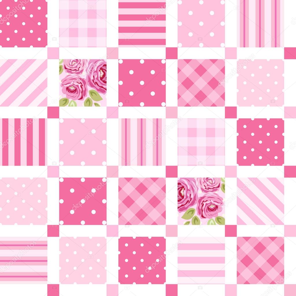 seamless girly pattern