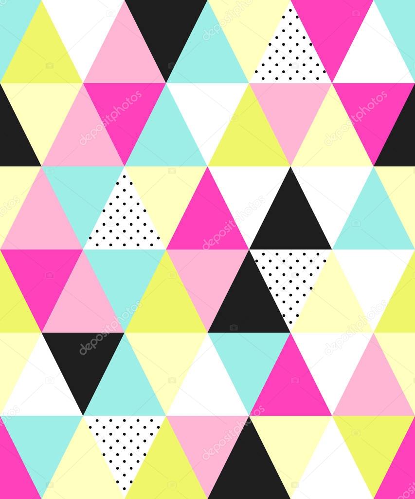 seamless triangular pattern