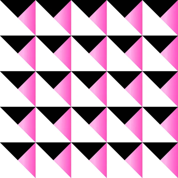 Cute 80's style seamless geometric pattern — Stock Vector