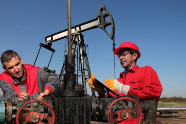 Petrol sahası donanımları teftiş mühendisleri