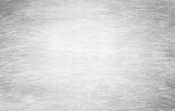 Sheet metal silver solid black background — Stock Photo, Image