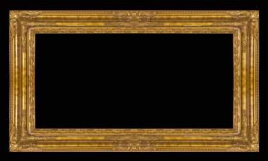 Siyah resim çerçevesi