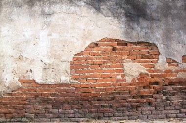 arkaplan olarak eski tuğla duvar