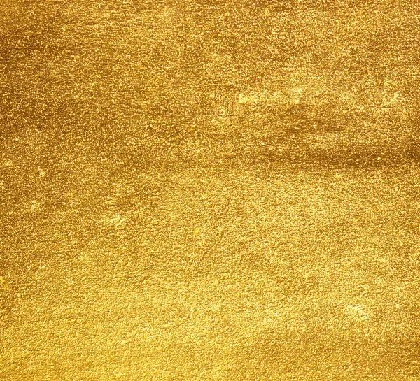 Texture brillante feuille jaune feuille d'or — Photo