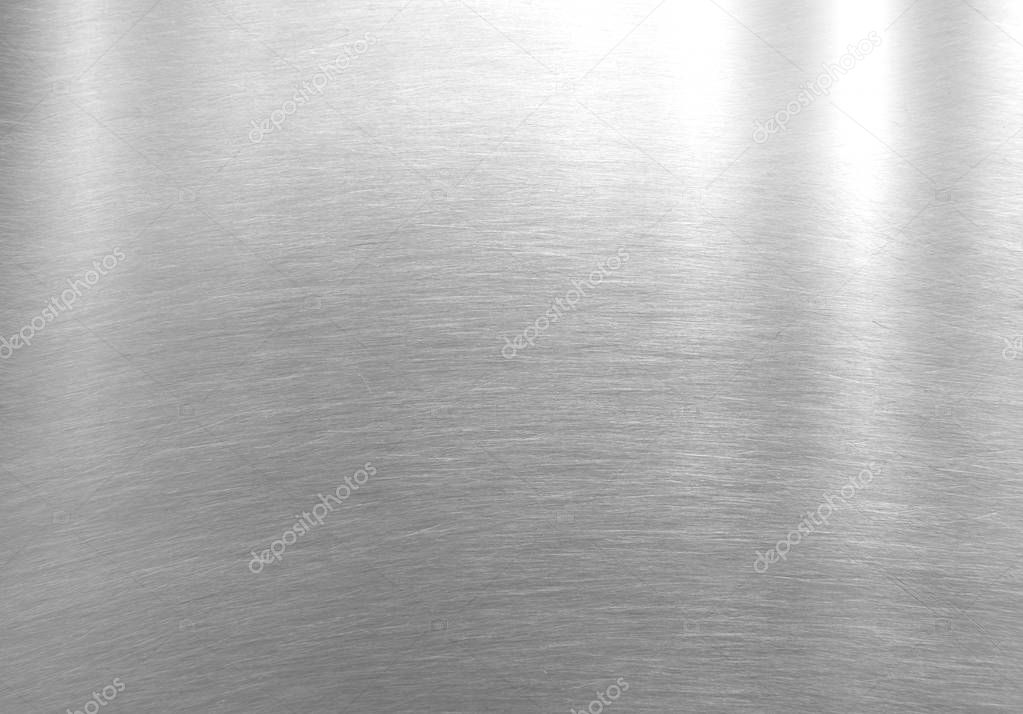 Sheet metal silver solid black background