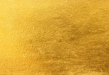 Parlak sarı yaprak altın folyo