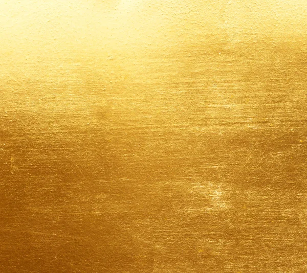 Shiny yellow leaf gold foil — Stock Photo, Image