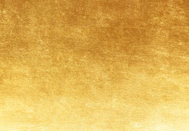 Parlak sarı yaprak altın folyo doku