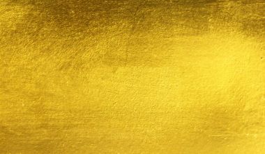 Parlak sarı yaprak altın folyo doku