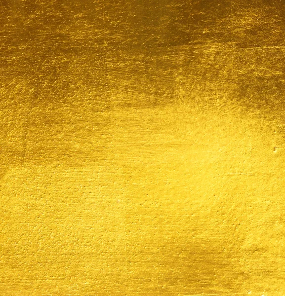 Folha amarela brilhante textura folha de ouro — Fotografia de Stock