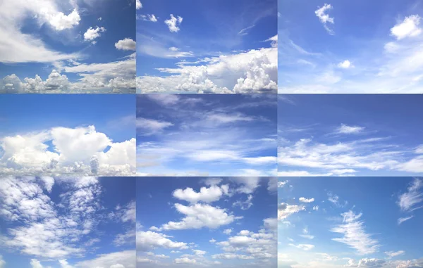 Естественный фон неба — стоковое фото