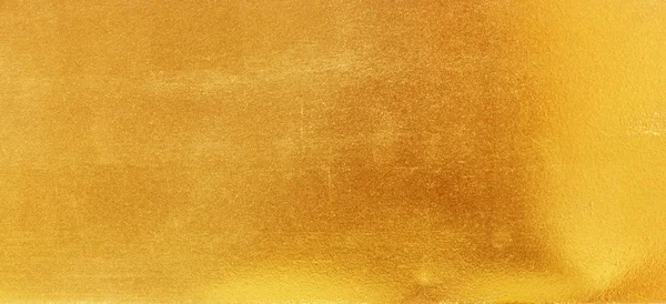Fényes sárga levél arany fólia textúra — Stock Fotó
