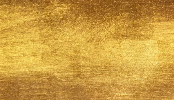 Brillante foglia giallo oro lamina texture — Foto Stock
